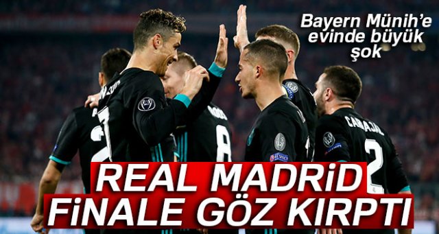 Bayern Münih Real Madrid maçı nefes kesti