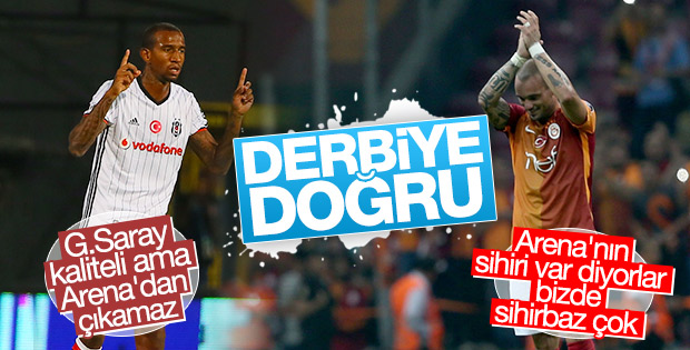 Derbi öncesi Talisca ve Sneijder'den karşılıklı açıklamalar